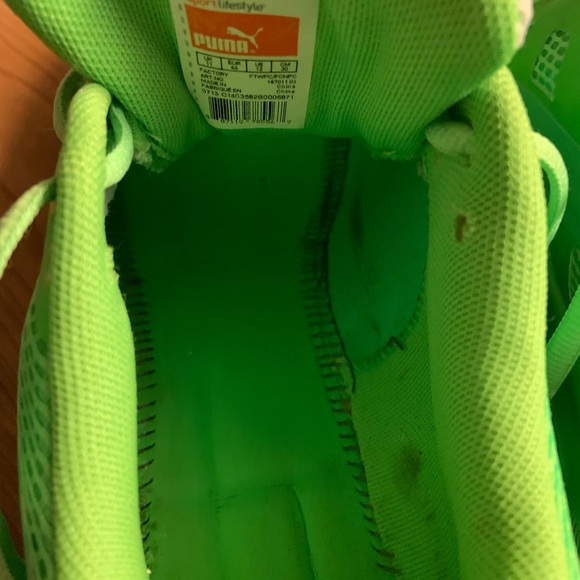 Puma Faas 500 with faasfoam Men's Athletic Shoes in Vibrant Green - Picture 4 of 4